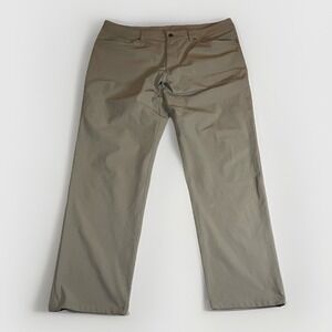 Lululemon ABC Classic Fit 5 Pocket Pant Warpstreme Asphalt Gray Men's Size 40x32